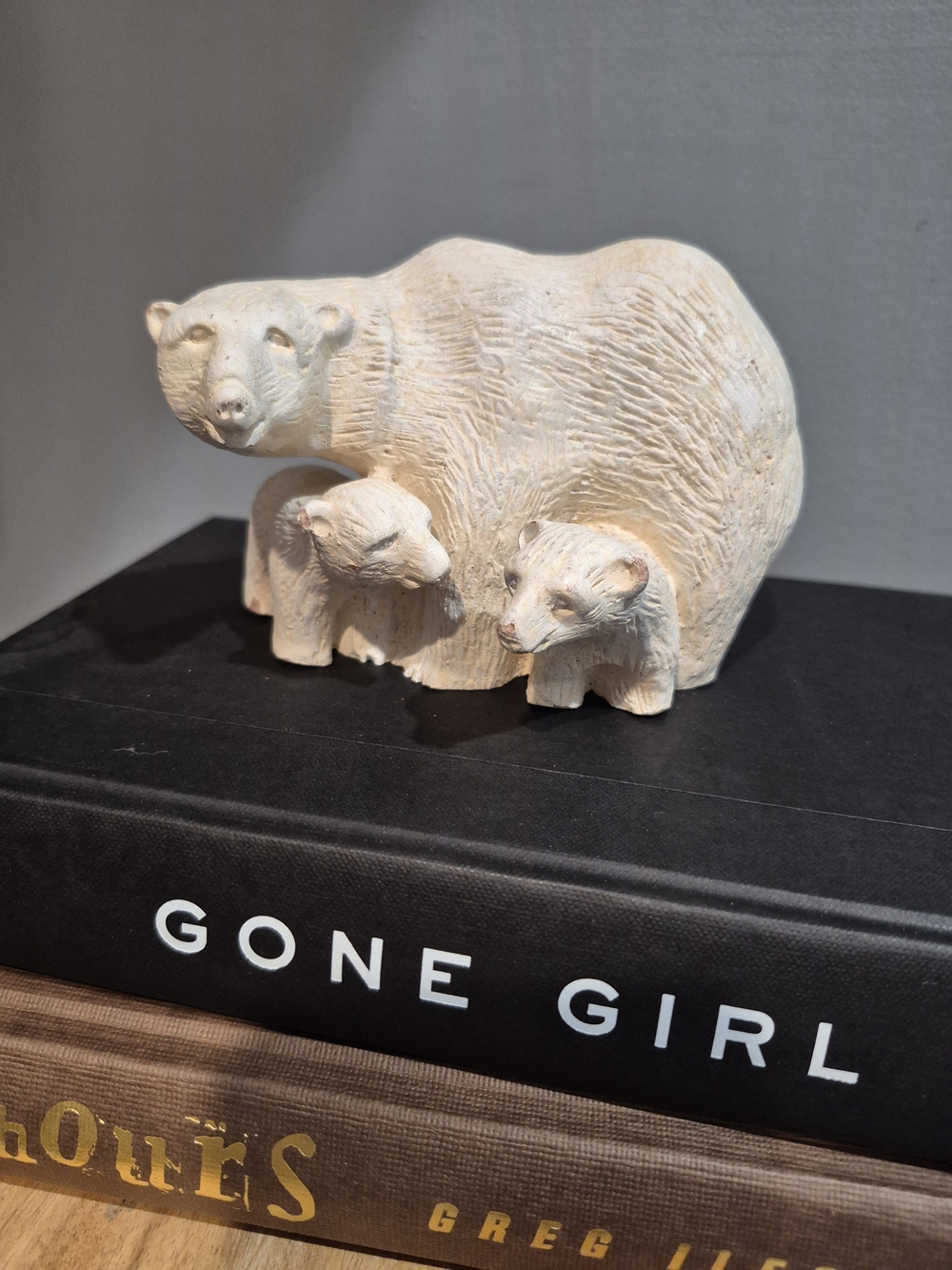 Polar Bear Family Heavy Resin Figurine